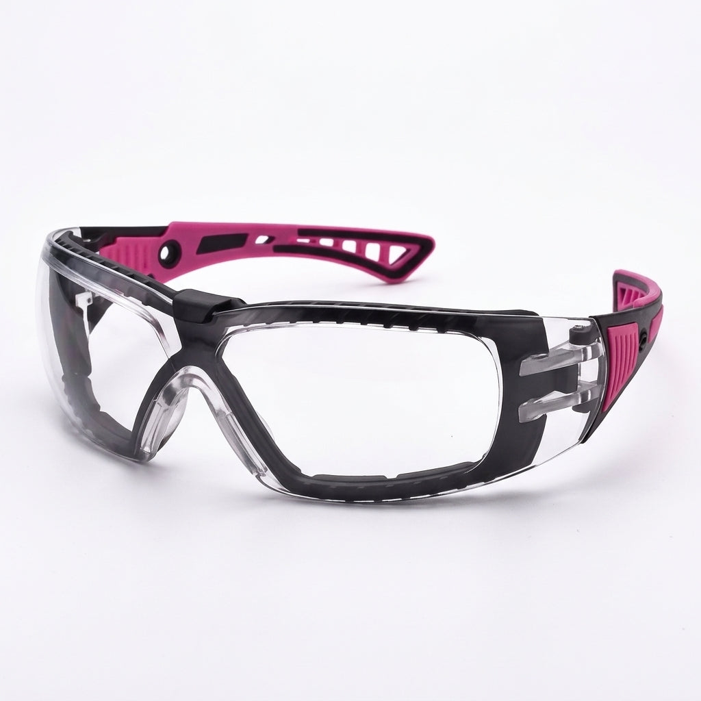 Anti-fog safety glasses