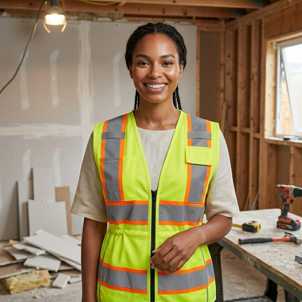 Hi-vis safety vest