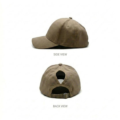 Ponytail baseball cap